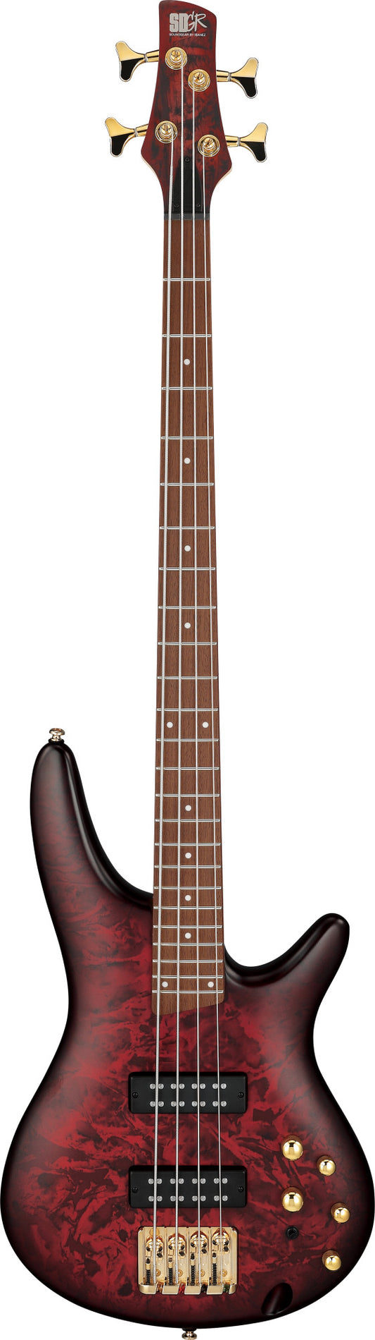 IBANEZ SR E-Bass 4-String - Wine Red Frozen Matte