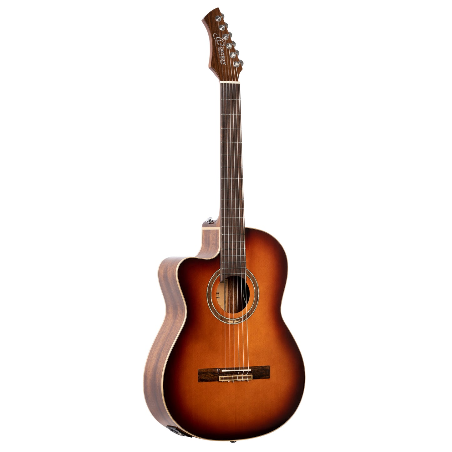 ORTEGA Performer Series 4/4 Konzertgitarre 6-String Lefty - Sunburst + Gigbag