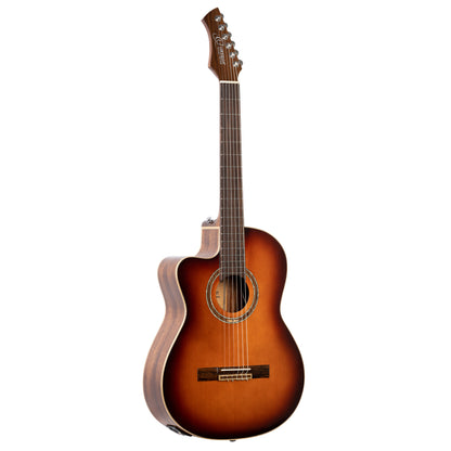 ORTEGA Performer Series 4/4 Konzertgitarre 6-String Lefty - Sunburst + Gigbag