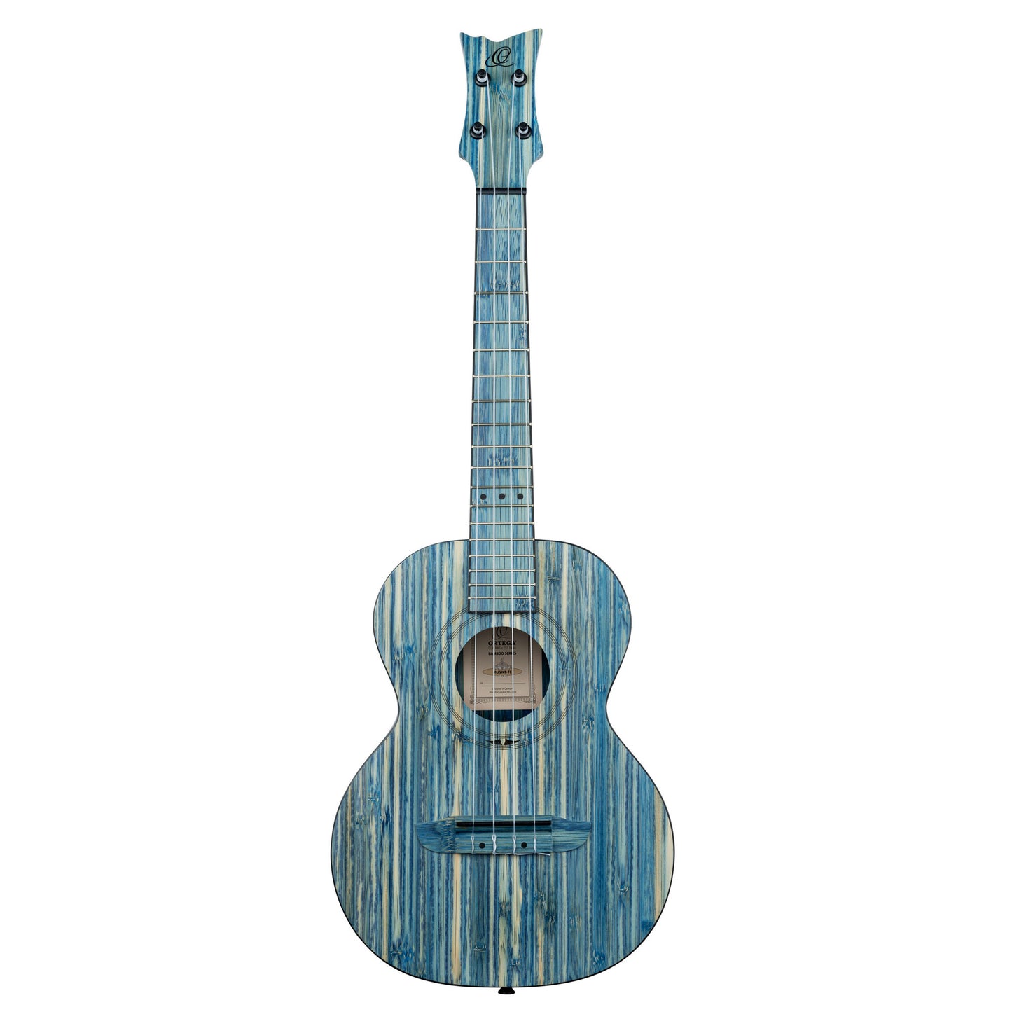 ORTEGA Bamboo Serie Tenor Ukulele 4 String - Solid Bamboo Stonewashed + Bag