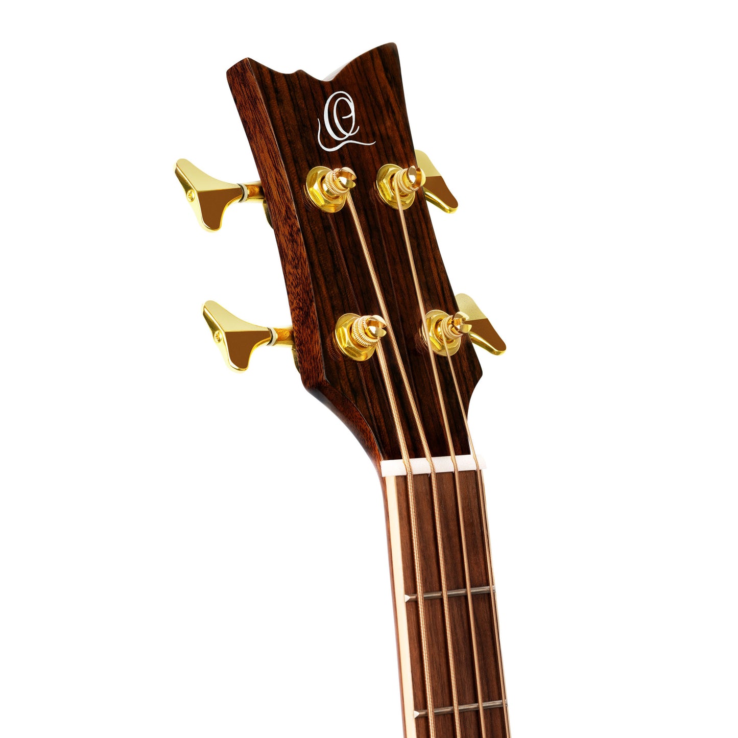 ORTEGA Deep Series 8 Medium Scale Acoustic Bass 4 String - Spruce / Mahogany Black