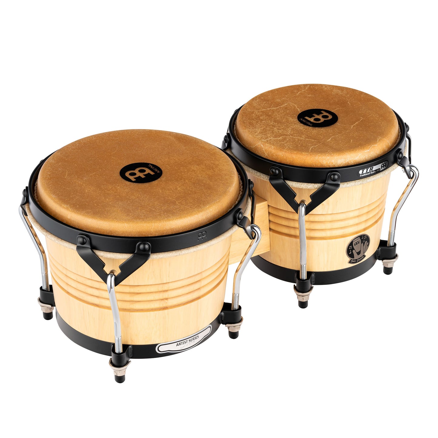 MEINL Percussion Artist Series Bongo 6 3/4" Macho & 8" Hembra - Natural