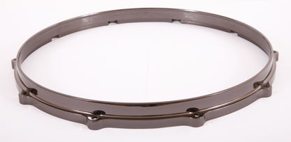 TAMA Die-Cast Hoop 14" 10-Loch - Black Nickel Batter Side