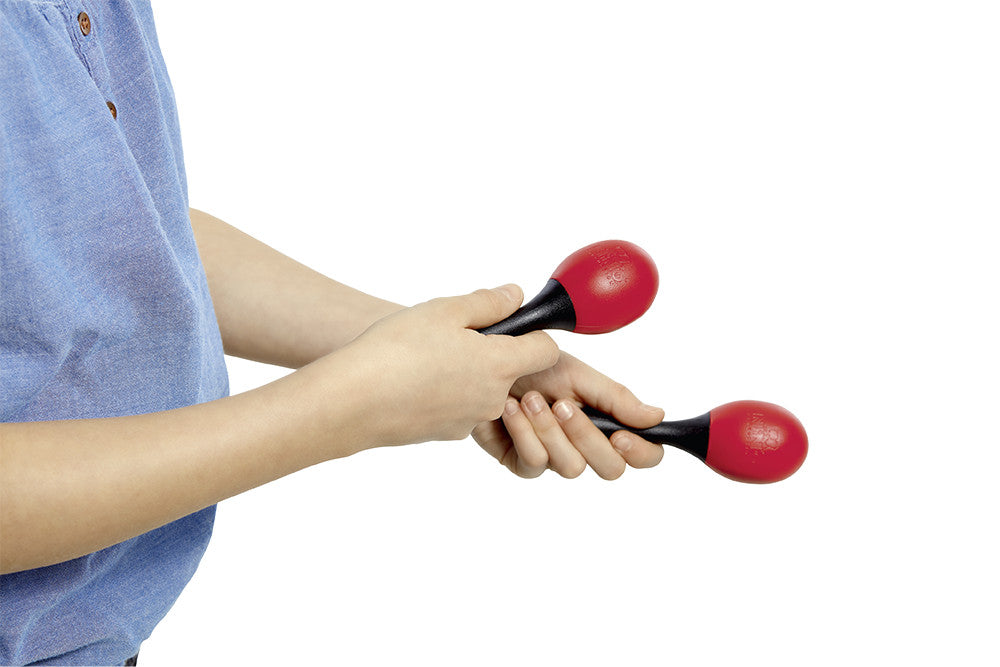 NINO Percussion Molded ABS Egg Maracas - 6"
