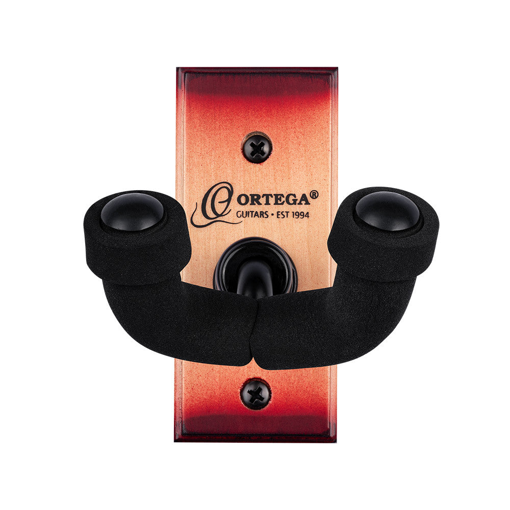 ORTEGA Ukulele Wall Hanger - Cherry Sunburst