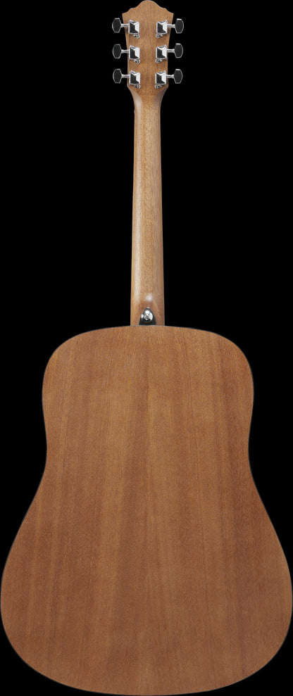 IBANEZ Jampack Acoustic Guitar Set 6-String - Open Pore Natural + Gig Bag, Strap, Tuner & Picks