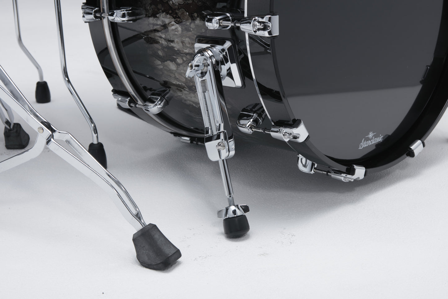 TAMA Starclassic Walnut/Birch Lacquer Shell Kit 3 pcs - Molten Platinum Burst/Chrome HW