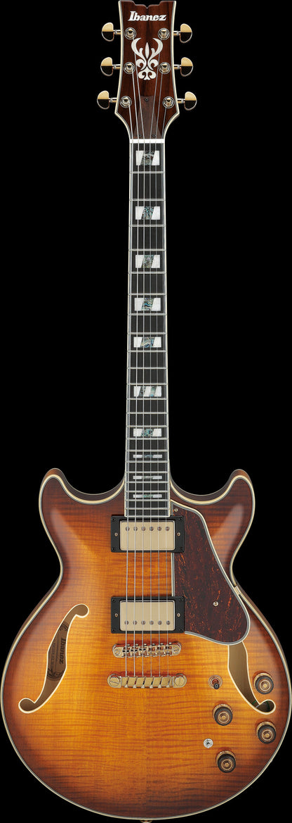 IBANEZ Artstar AM Hollow Body Gitarre 6-String - Antique Tobacco Burst + Koffer