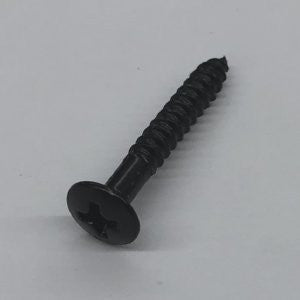 IBANEZ Neck Raised Counter Sunk Screws for Electric Guitars 3,5 x 25 mm - 10 Pcs/Set - Black
