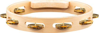 MEINL Percussion Artisan Edition Series Single-Row Wood Tambourine - 10"