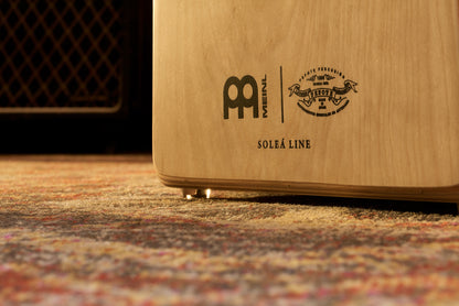 MEINL Percussion Artisan Edition Series String Cajon Soleá Line - Espresso Burst