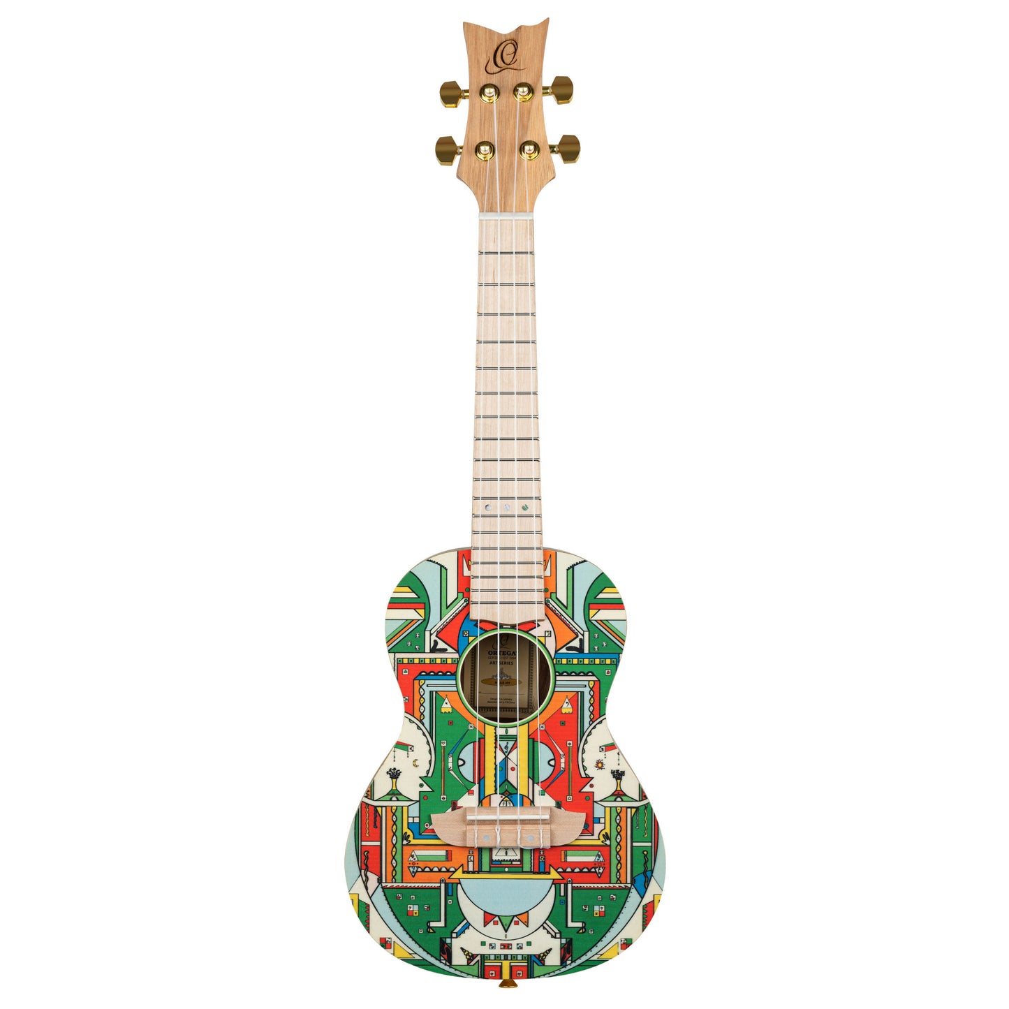 ORTEGA Art Serie Konzert Ukulele 4 String - Spruce / Catalpa Himalaya