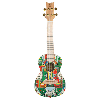 ORTEGA Art Serie Konzert Ukulele 4 String - Spruce / Catalpa Himalaya