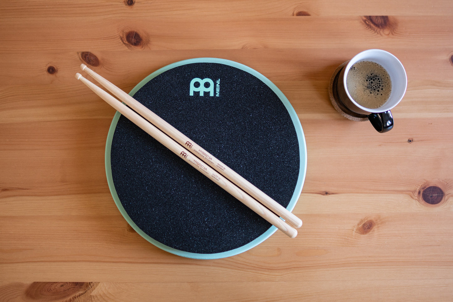 MEINL Cymbals Marshmallow Practice Pad 12" - Sea Foam