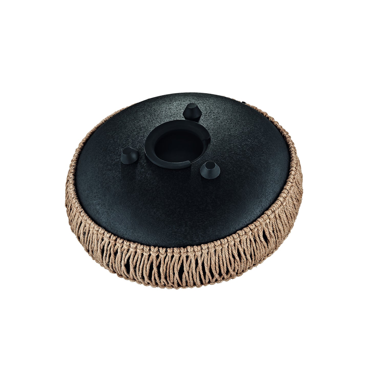 Meinl Sonic Energy Medium Octave Steel Tongue Drum 10“ - H Moll/8 Töne/432 Hz - Schwarz
