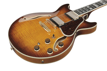 IBANEZ Artstar AM Hollow Body Gitarre 6-String - Antique Tobacco Burst + Koffer