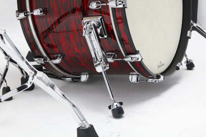 TAMA Starclassic Maple Duracover Wrap Bass Drum 22" x 18" - Red Oyster/Chrome HW/without Mount