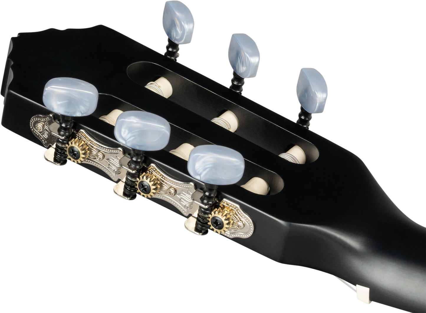 ORTEGA Family Series 3/4 Konzertgitarre 6-String - Satin Black + Gigbag