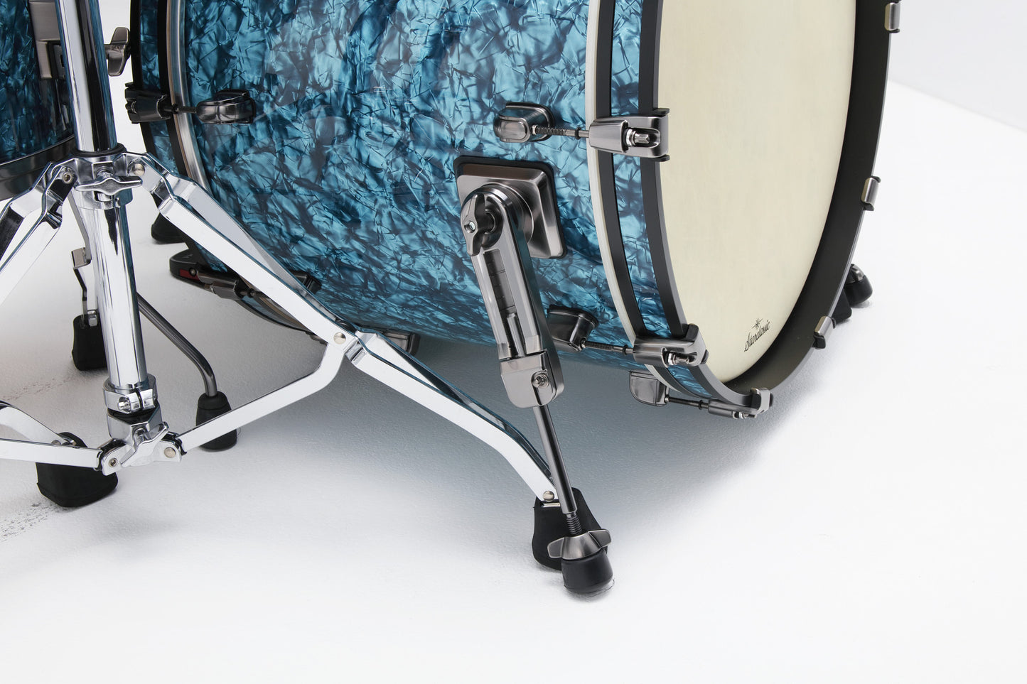 TAMA Starclassic Maple Duracover Wrap Shell Kit 4 teilig - Turquoise Pearl/Smoked Black Nickel HW