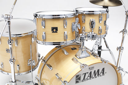 TAMA 50th Anniversary Superstar Shell Kit 4 teilig - Super Maple/Chrom HW