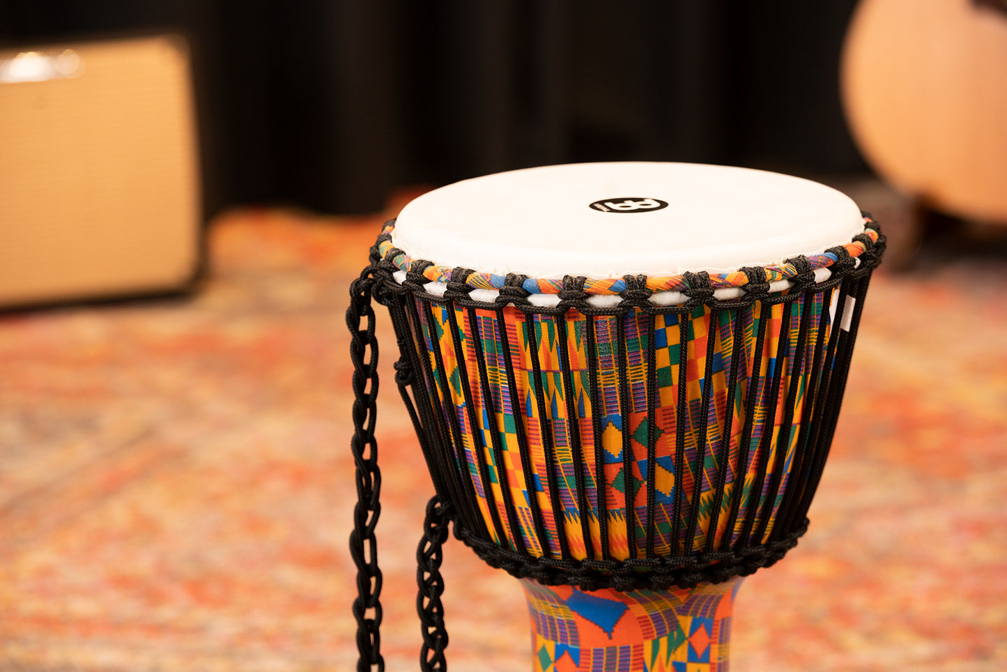 MEINL Percussion Travel Series African Djembe 10" - Kenyan Quilt