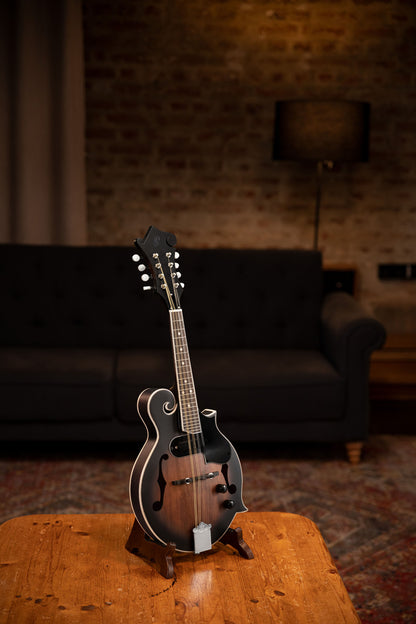 ORTEGA Americana Series F-Style Mandolin 8 String - Spruce / Maple Satin Whiskey Burst