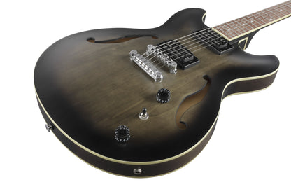 IBANEZ Artcore AS Hollow Body Guitar 6-String - Transparent Black Flat