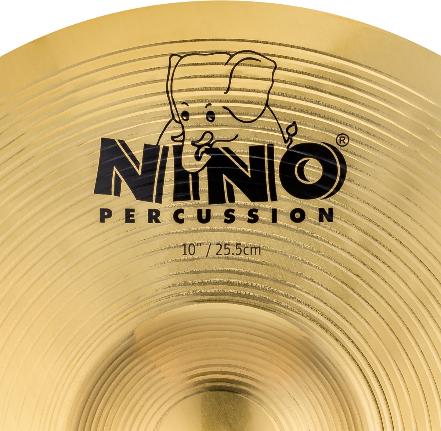 NINO Percussion Cymbal MS63 Brass - 10"