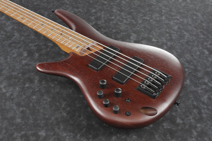 IBANEZ SR E-Bass 5-String Lefty - Brown Mahogany