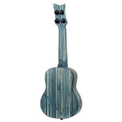 ORTEGA Bamboo Series Soprano Ukulele 4 String - Solid Bamboo Stonewashed + Bag