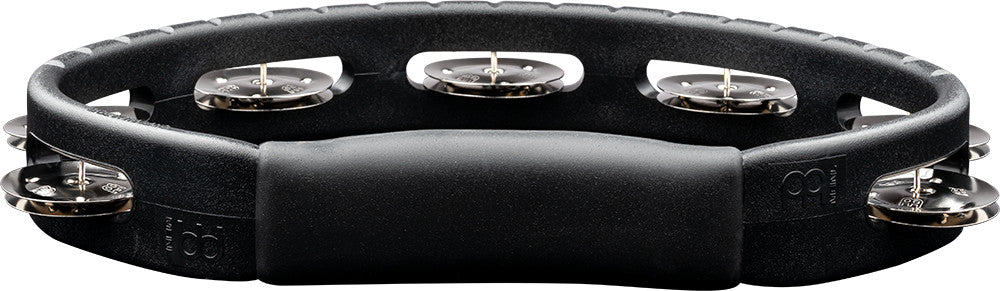 MEINL Percussion Headliner® Series Molded ABS Single-Row Tambourine - Black