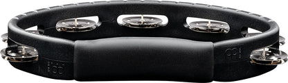 MEINL Percussion Headliner® Series Molded ABS Single-Row Tambourine - Black