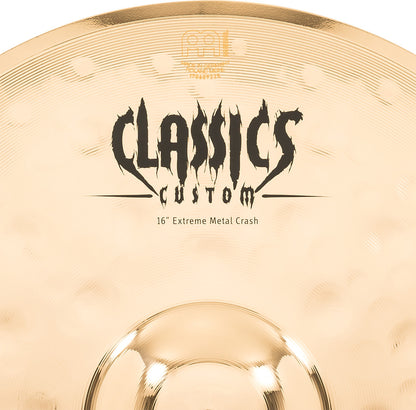 MEINL Cymbals Classics Custom Extreme Metal Crash - 16"