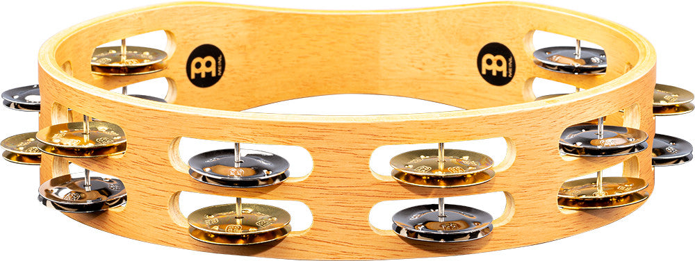MEINL Percussion Traditional Wood Series Tambourine - 10"