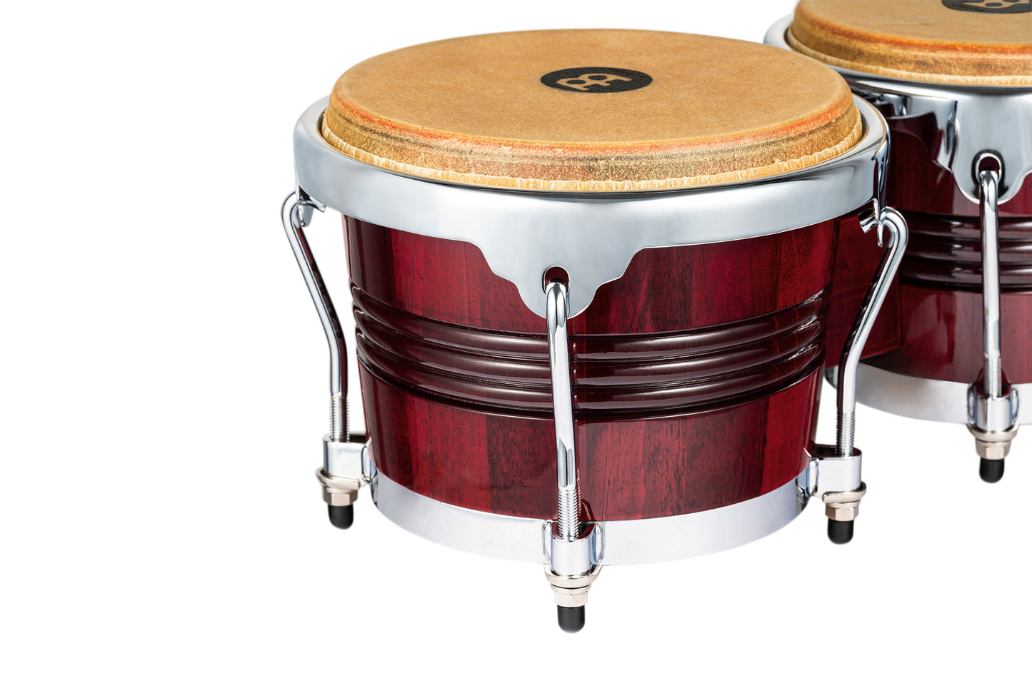 MEINL Percussion Marathon Exclusive Serie Bongo 6 3/4" Macho & 8" Hembra - Wine Red