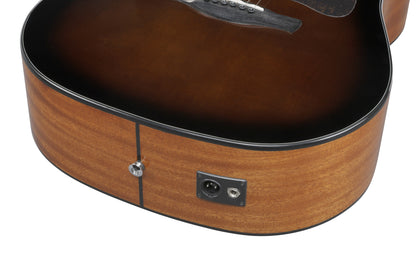 IBANEZ Advanced Acoustic AAD Acoustic Guitar 6-String - Dark Violin Sunburst High Gloss