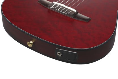 IBANEZ FRH Nylon-Saiten-Gitarre 6-String - Wine Red Low Gloss