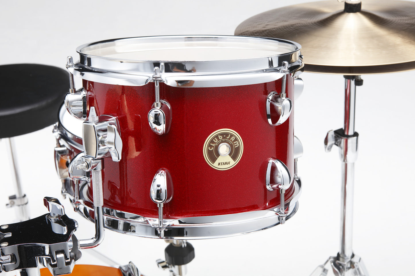 TAMA Club-Jam Shell Kit 4 teilig - Candy Apple Mist/Chrom HW