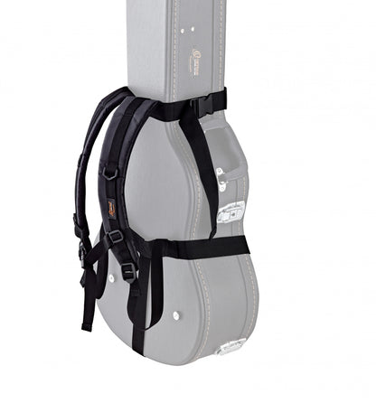ORTEGA Back Pack Strap - Black Flat