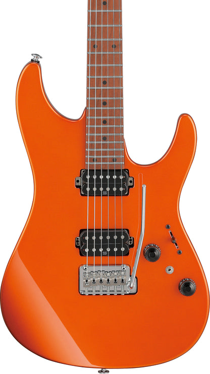 IBANEZ Prestige AZ E-Gitarre 6-String - Roadster Orange Metallic + Koffer