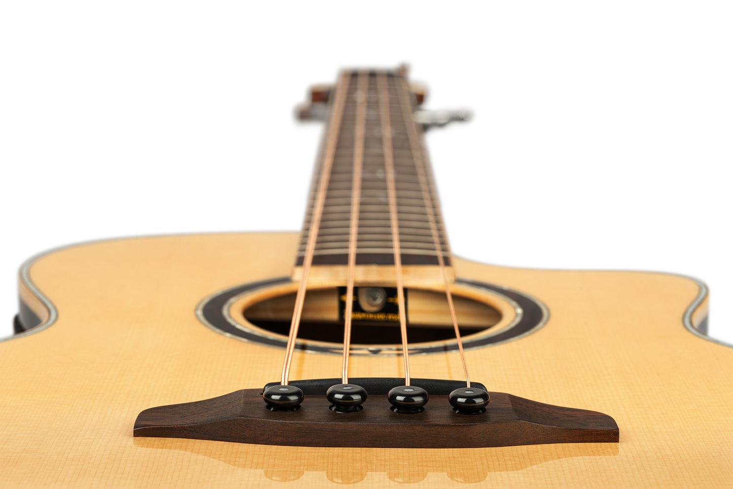 ORTEGA Ken Taylor Signature Series Acoustic Bass 4-String - Natural + Gigbag