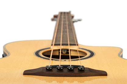 ORTEGA Ken Taylor Signature Series Acoustic Bass 4-String - Natural + Gigbag