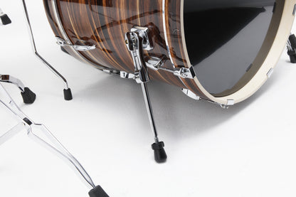 TAMA Imperialstar Drum Set 5 pcs - Coffee Teak Wrap/Chrome HW + MEINL Cymbals HCS Cymbal Kit/Stage Master Double-Braced Hardware Kit