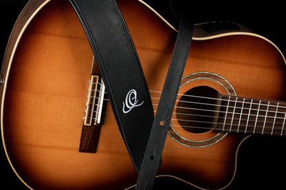 ORTEGA Echtledergitarrengurt - Black Hole
