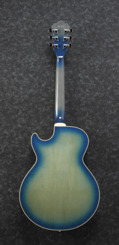 IBANEZ George Benson Signature Hollow Body Guitar 6-String - Jet Blue Burst