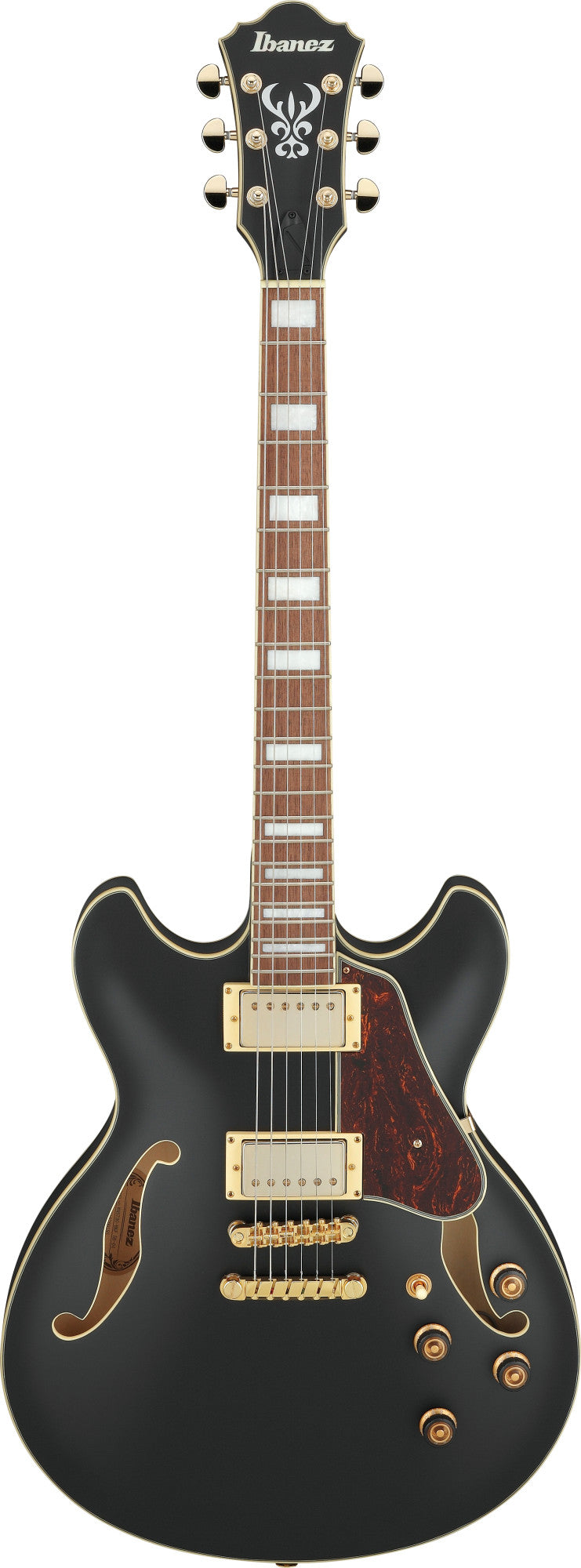 IBANEZ Artcore AS Hollowbody Gitarre 6-String - Black Flat
