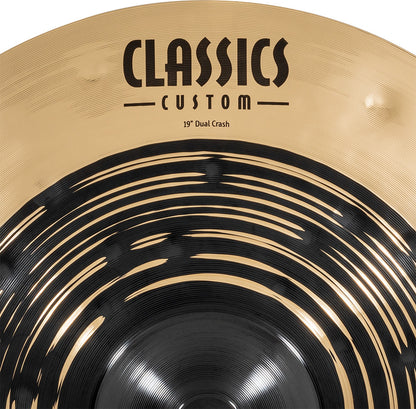 MEINL Cymbals Classics Custom Dual Crash - 19"