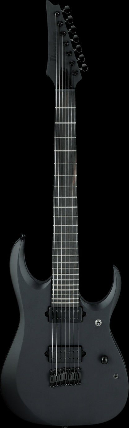 IBANEZ Iron Label RGD Electric Guitar 7-String - Black Flat
