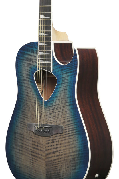IBANEZ ALT Acoustic Guitar 6-String - Blue Doom Burst High Gloss