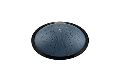 MEINL Sonic Energy 10" Compact Steel Tongue Drum, C Moll, 8 Töne, 432 Hz, Marineblau